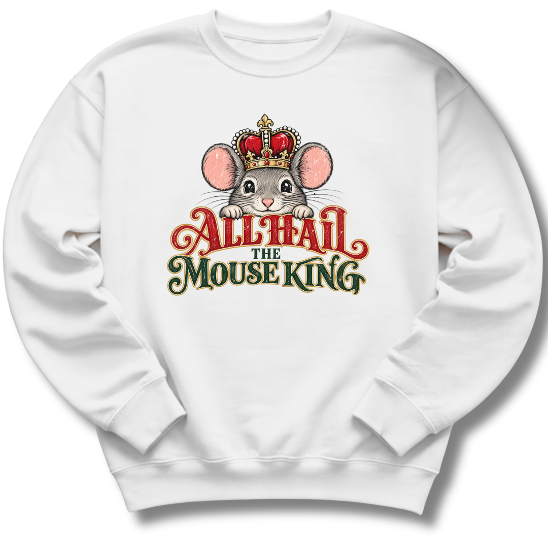 All Hail the Mouse King Kids Sweatshirt