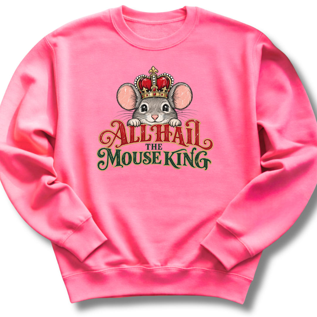 All Hail the Mouse King Kids Sweatshirt