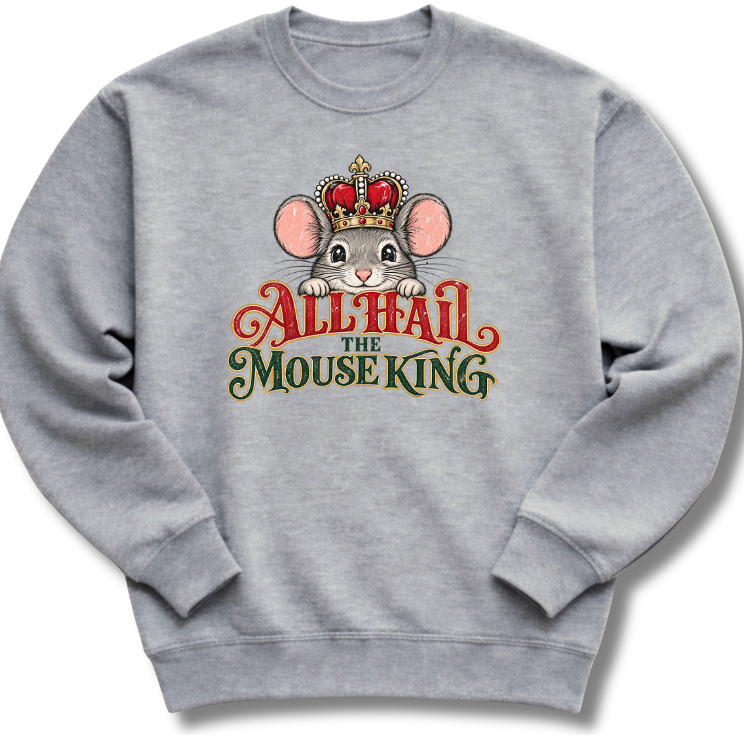 All Hail the Mouse King Kids Sweatshirt