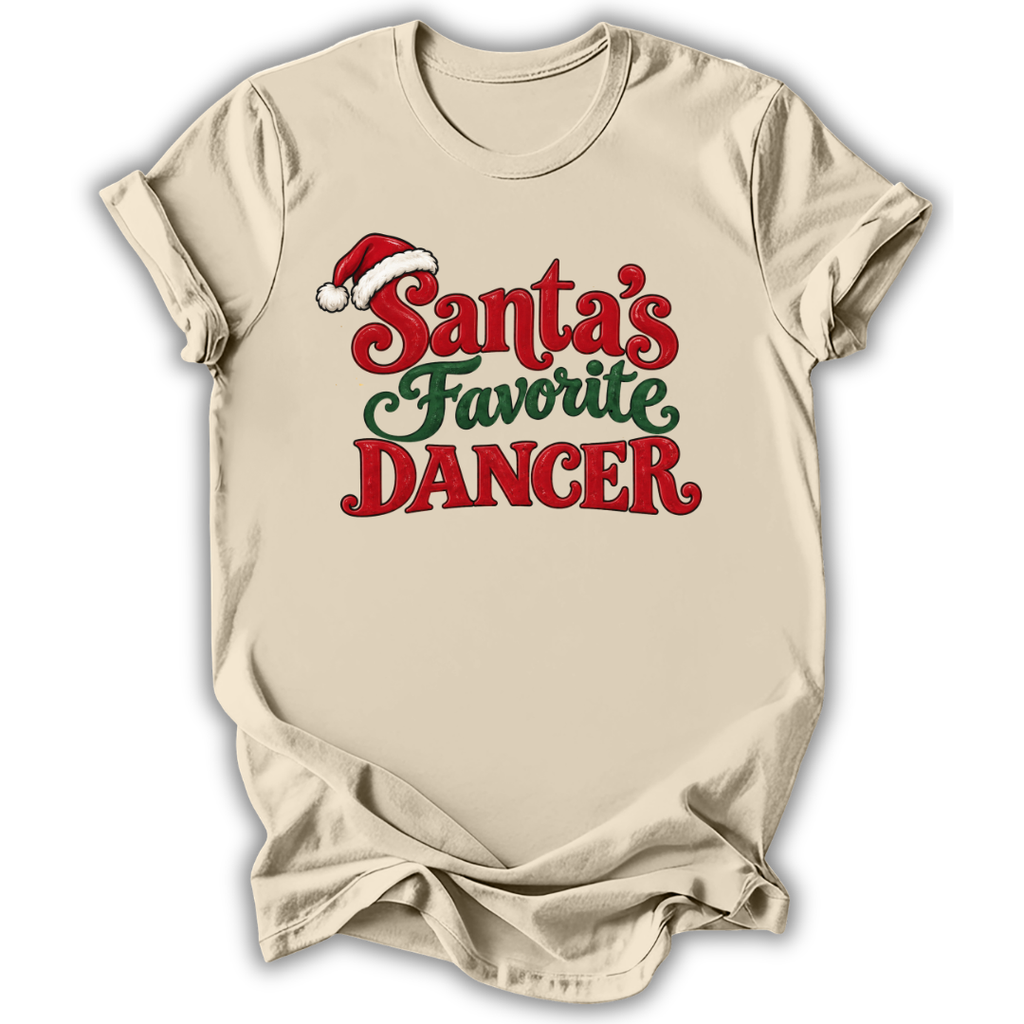 Santa’s Favorite Dancer T-Shirt