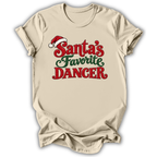 Santa’s Favorite Dancer T-Shirt