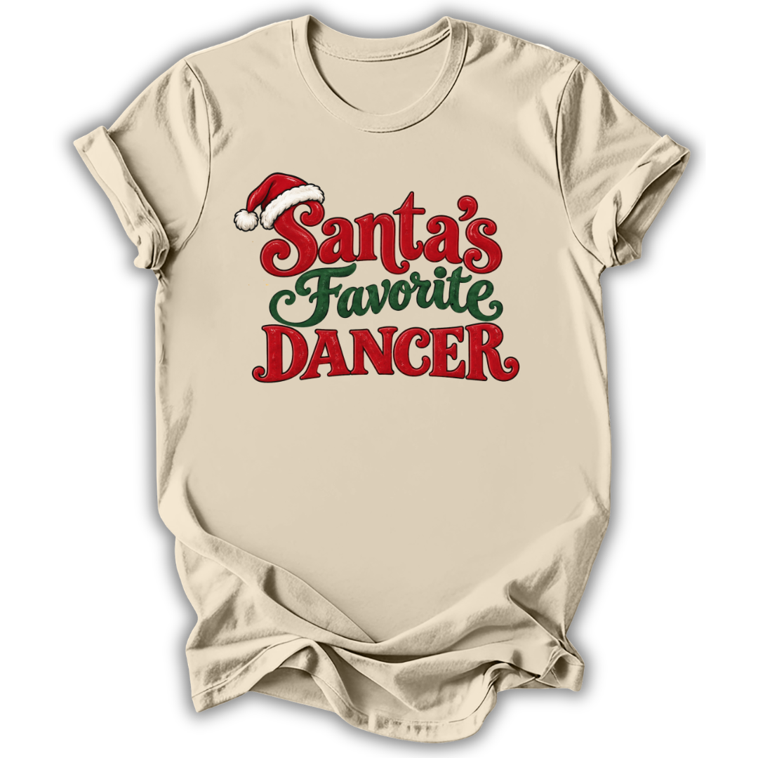 Santa’s Favorite Dancer T-Shirt