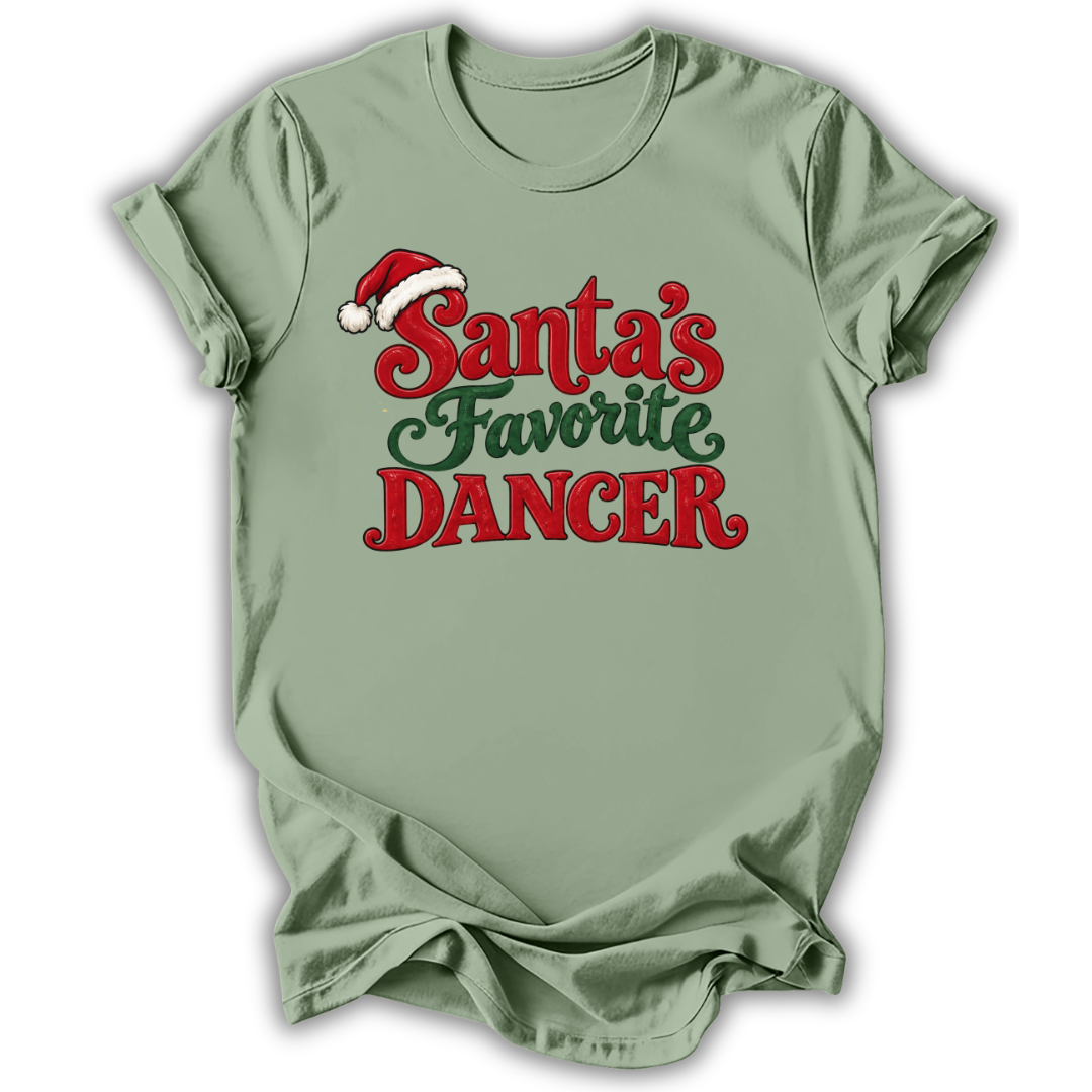 Santa’s Favorite Dancer T-Shirt