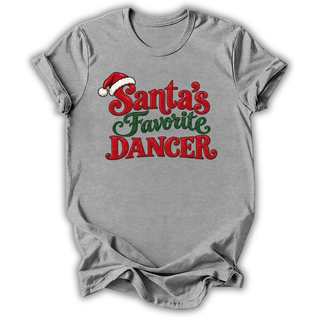 Santa’s Favorite Dancer T-Shirt
