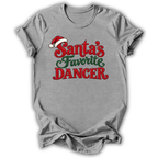 Santa’s Favorite Dancer Kids T-Shirt