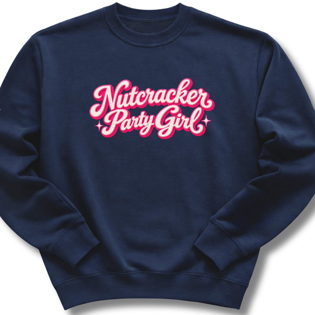 Nutcracker Party Girl Kids Sweatshirt