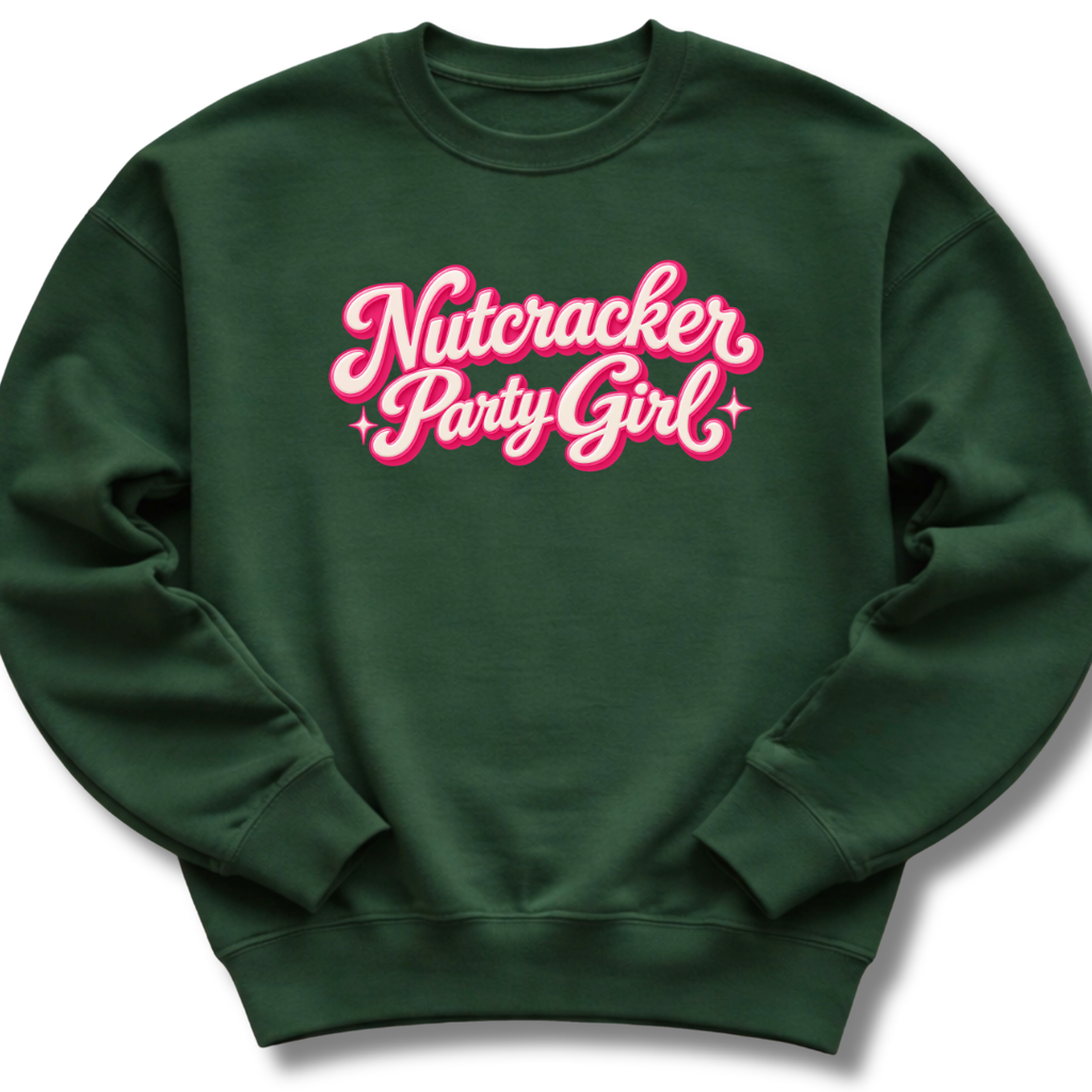 Nutcracker Party Girl Kids Sweatshirt