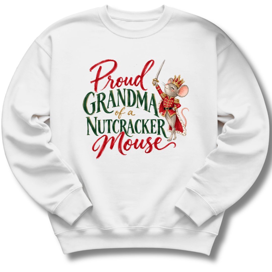 Proud Grandma Nutcracker Mouse Sweatshirt