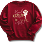 Proud Grandma Nutcracker Angel Sweatshirt