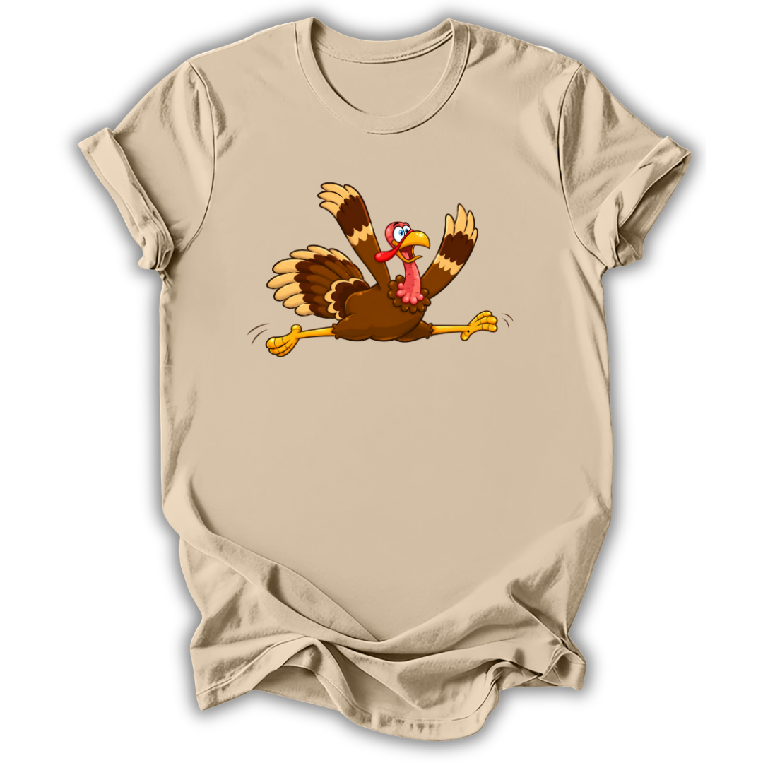 Thanksgiving Turkey Leap T-Shirt