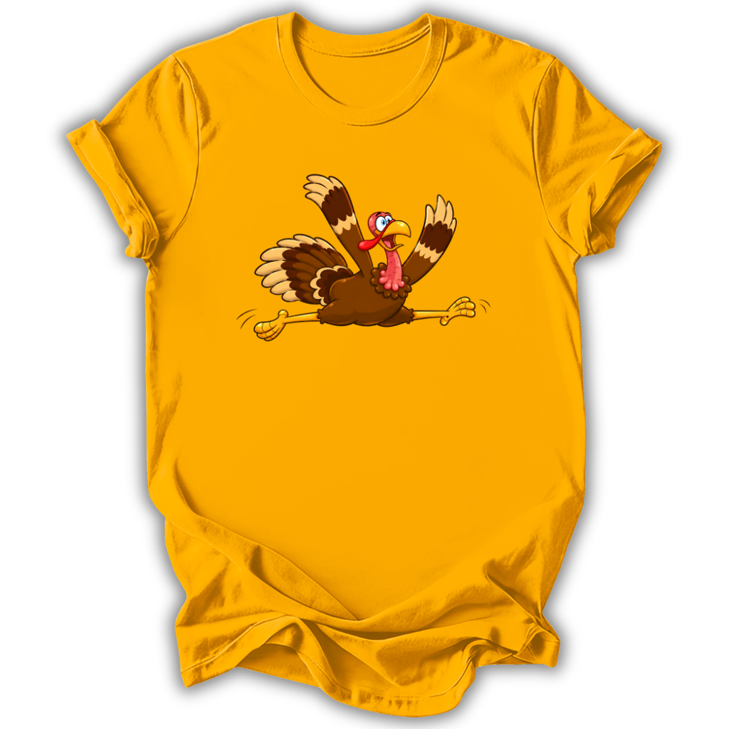 Thanksgiving Turkey Leap T-Shirt