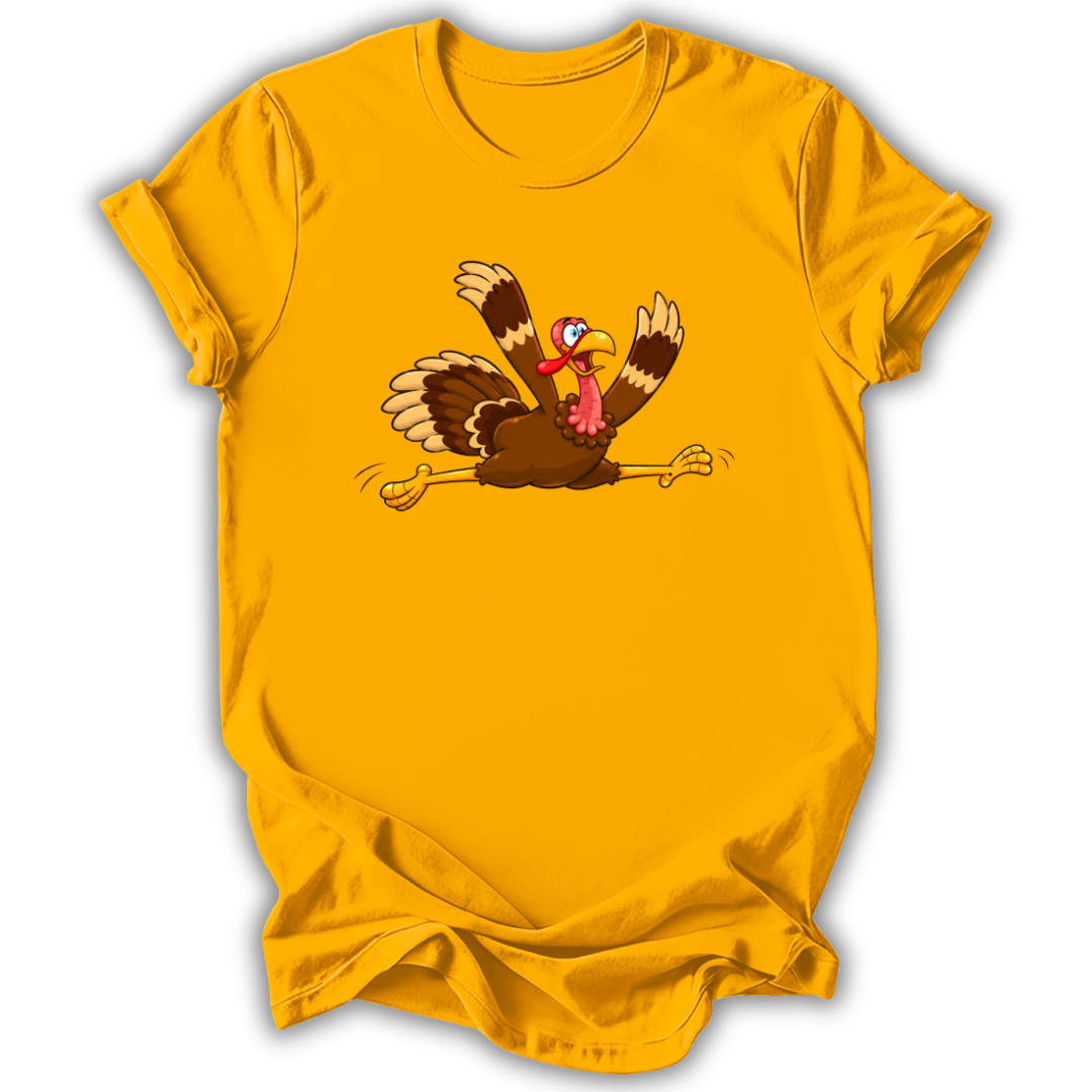 Thanksgiving Turkey Leap T-Shirt