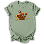 Thanksgiving Turkey Leap T-Shirt