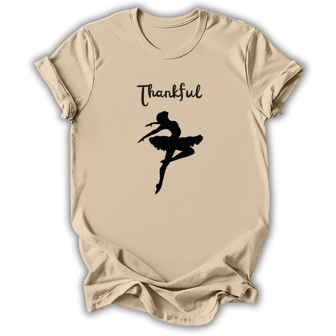 Thankful Ballerina T-Shirt