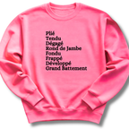 Ballet Barre Kids Sweatshirt