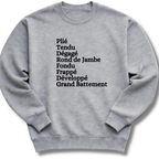 Ballet Barre Kids Sweatshirt