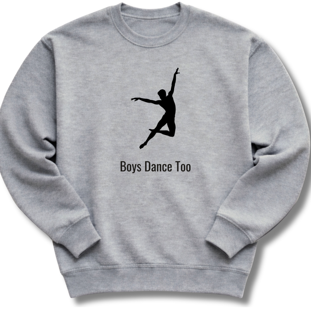 Boys Dance Too Kids Sweatshirt