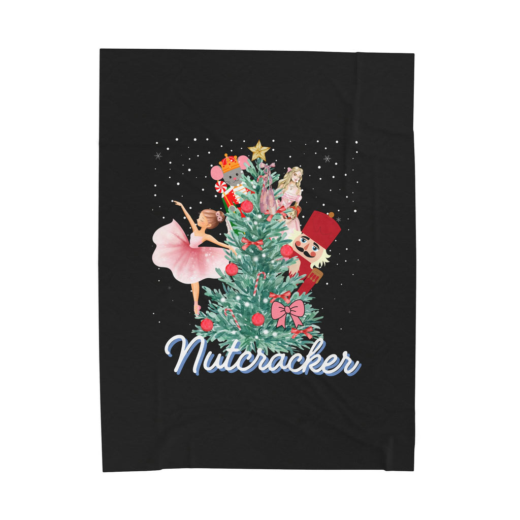 Classic Nutcracker Plush Blanket