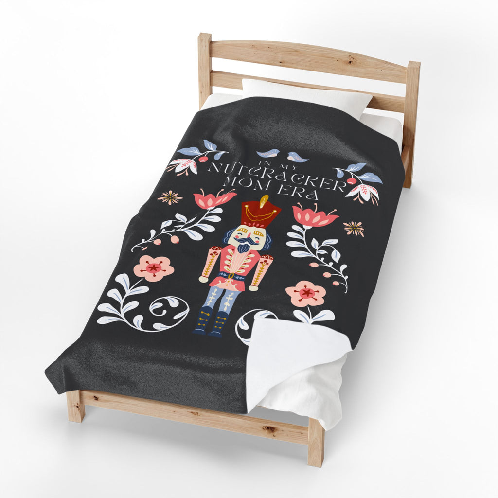 Nutcracker Mom Era Plush Blanket