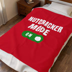 Nutcracker Mode on Plush Blanket
