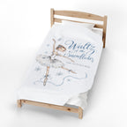 Waltz of the Snowflakes Plush Blanket