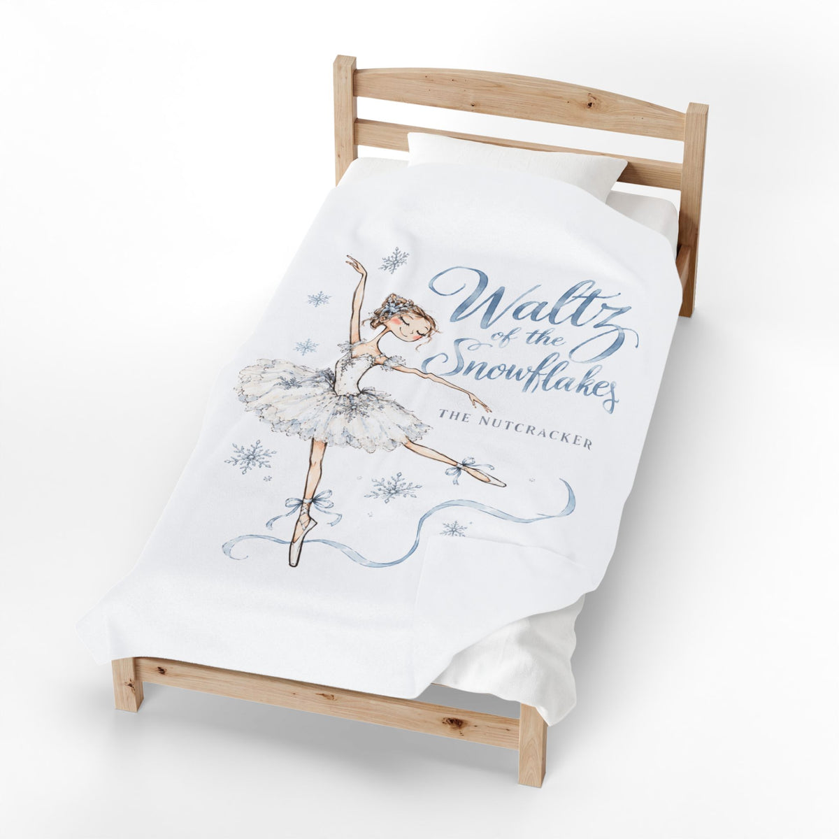 Waltz of the Snowflakes Plush Blanket