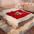 Nutcracker Mode on Plush Blanket