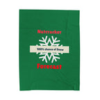 Nutcracker Forecast Plush Blanket